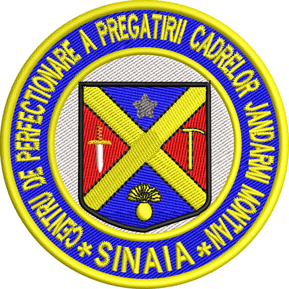 EMBLEMA CENTRU DE PERFECTIONARE A PREGATIRII CADRELOR JANDARMI MONTAN